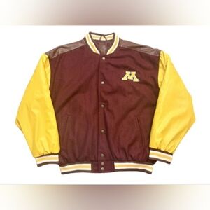 Vintage University of Minnesota "Golden Golphers" Varsity Letterman Jacket